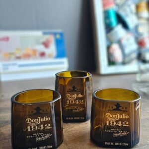 Upcycled Don Julio 1942 Premium Amber Tumbler