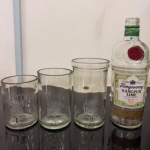 Upcycled Kiseki Tanqueray products